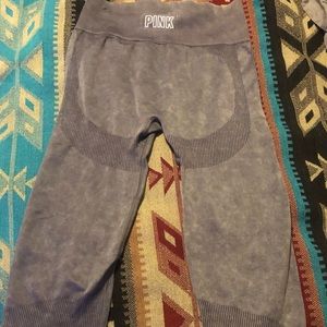 Pink seamless leggings